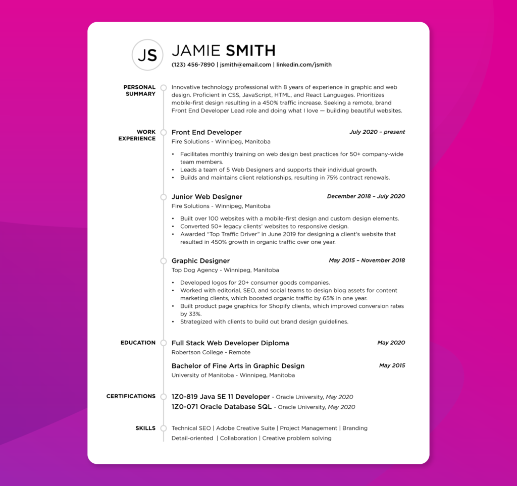 Canadian Resume Template Free Of Canada Resumes | Heritagechristiancollege