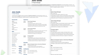 Guide Resume Templates For Effective Job Applications